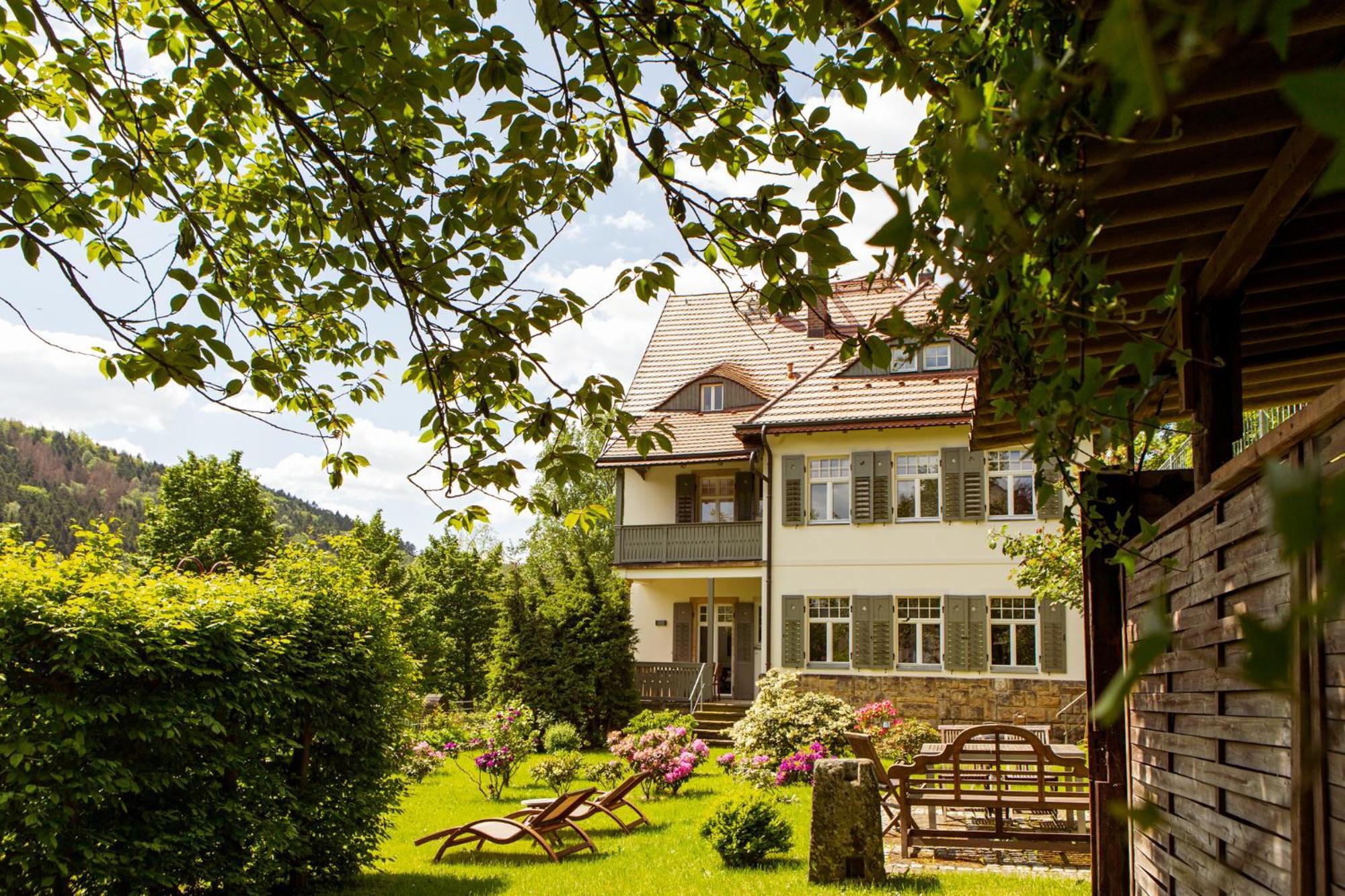 Villa Elbufer Бад Шандау Екстериор снимка