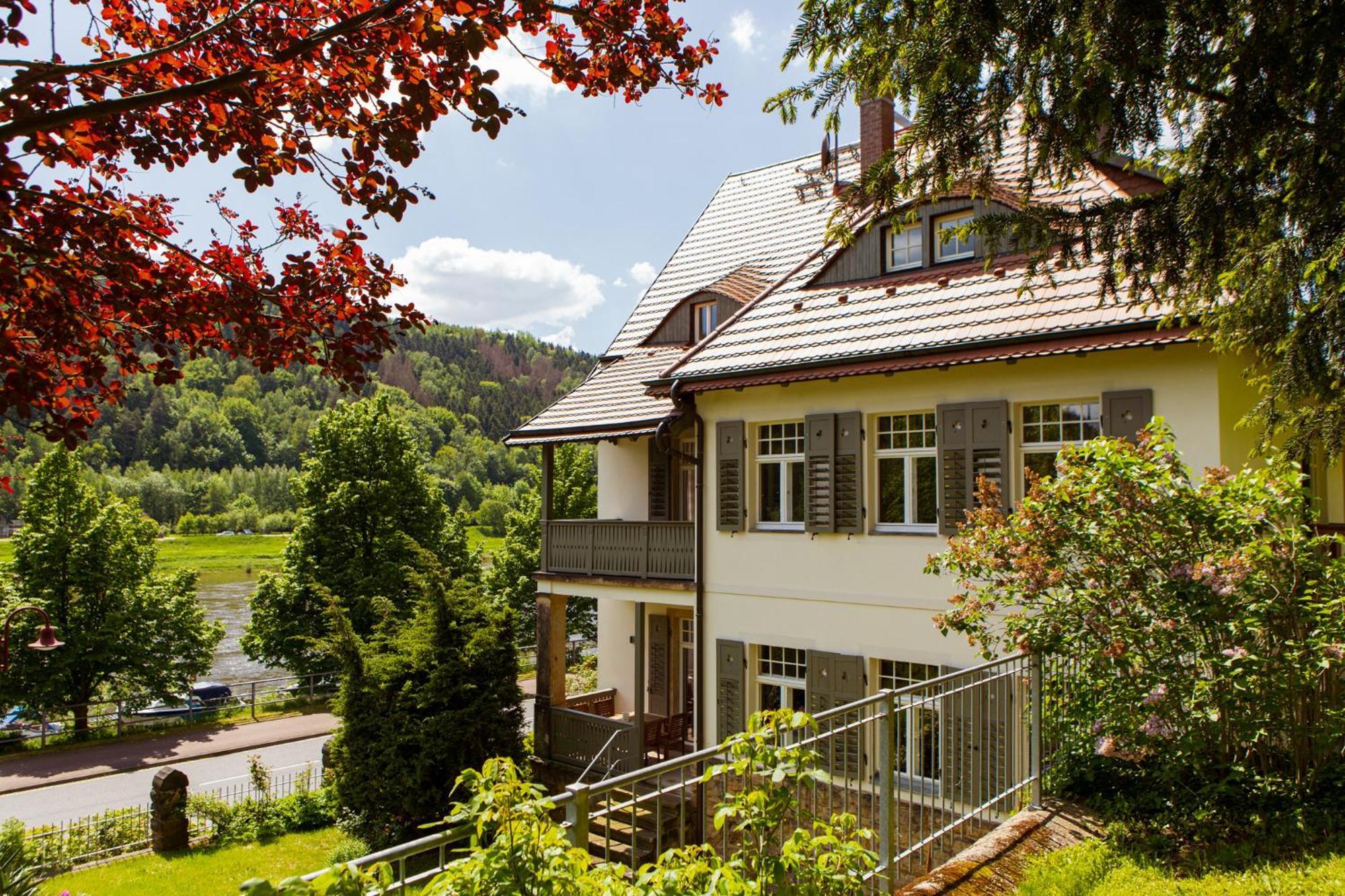 Villa Elbufer Бад Шандау Екстериор снимка